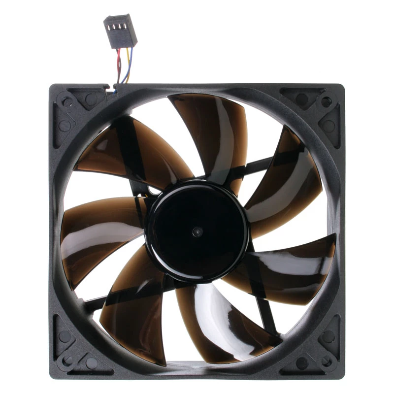 Gehäuselüfter NoiseBlocker SchwarzSilentPro PLPS 120 mm, 1500 U/min, 100 m³/h, 4,5 V, schwarz