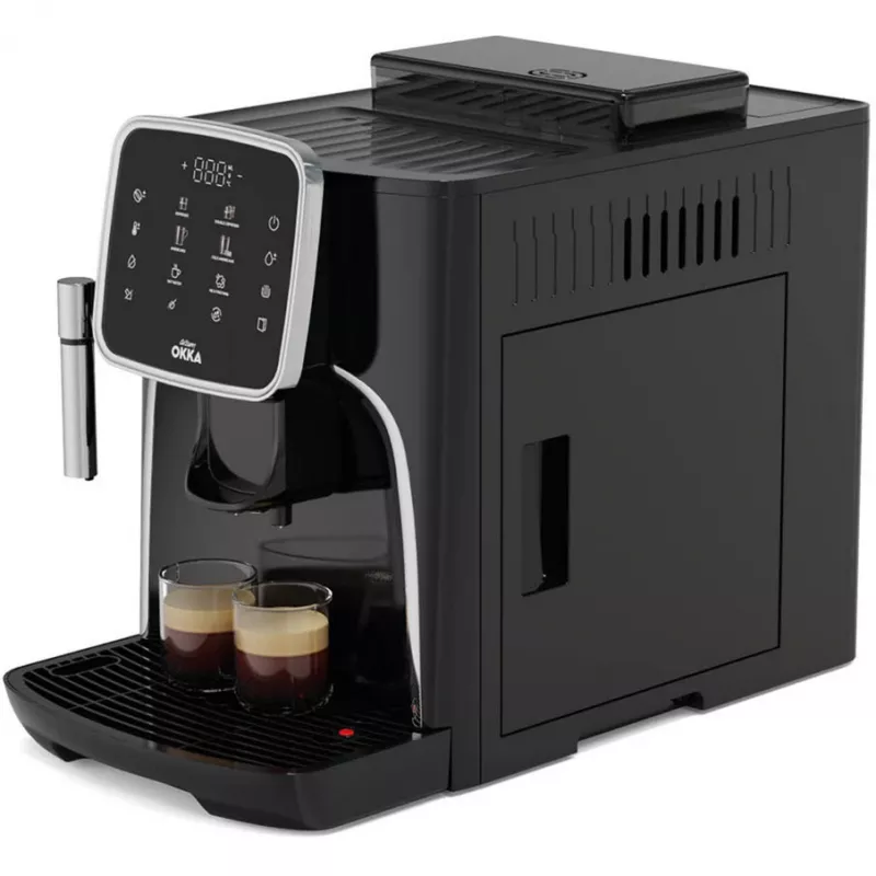 Vollautomatische Espressomaschine Arzum Okka Espresso Pro, schwarz/chrom, 1450 W