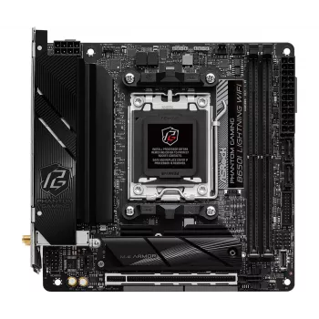 Mini-ITX-Mainboard ASRock B650I Lightning WiFi — AMD B650, Sockel AM5, DDR5, 2 DIMM (max. 96 GB), Wi‑Fi 6E, 2,5Gb LAN