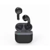 Bluetooth-Headset GEMBIRD TWS-02-BK, In-Ear TWS, Schwarz/Grau, bis zu 5 Std. Wiedergabe, eingebautes Mikrofon, Ladecase