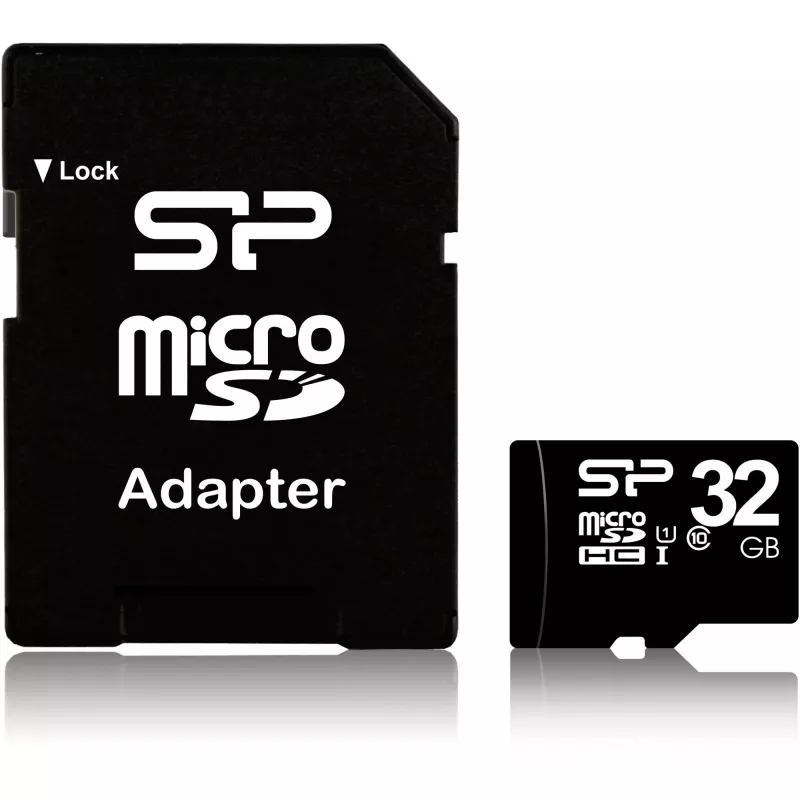 Silicon Power SP032GBSTH010V10SP Speicherkarte 32 GB MicroSDHC UHS-I Class 10