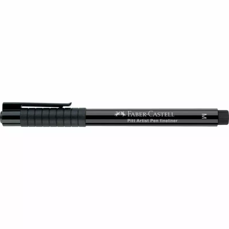 Fineliner Faber-Castell 167399 Schwarz Medium