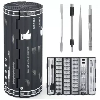 Präzisionsschraubendreher-Set Extralink EX.21465 — Magnetisches 128-in-1 Bits-Kit