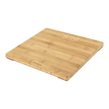Soehnle Style Sense Bamboo Magic elektronische Personenwaage quadratisch Bambus (63880)
