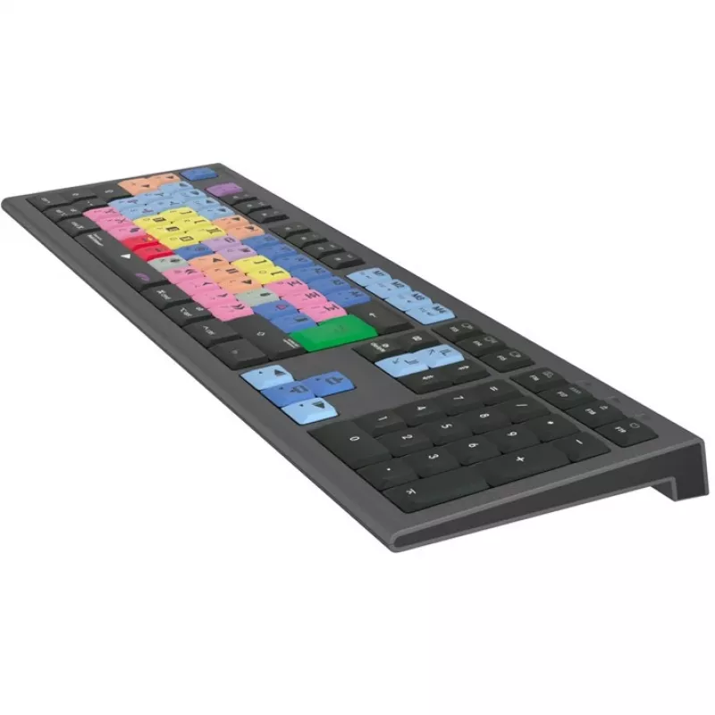 Logickeyboard LKB-MCOM4-A2M-UK Tastatur USB QWERTY Englisch Schwarz (LKB-MCOM4-A2M-UK)