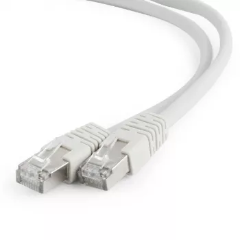 Netzwerkkabel GEMBIRD Cat6a RJ-45 auf RJ-45 S/FTP 10 m LSZH, Volldraht-Kupfer, grau