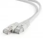Netzwerkkabel GEMBIRD Cat6a RJ-45 auf RJ-45 S/FTP 10 m LSZH, Volldraht-Kupfer, grau