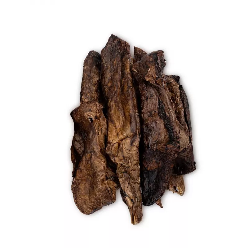 Hundefutter UNISZKI Rinderlunge 200 g Nassfutter-Leckerli, einkomponentige Rinderlunge, 200 g
