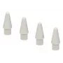 Tucano Ersatzspitze für Apple Pencil (1. Gen / 2. Gen), Weiß, 4er-Pack