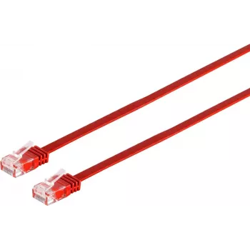 Netzwerkkabel Tecline 10 m Kat.6 Rot