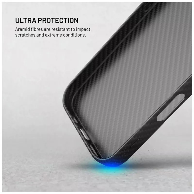 Schutzhülle FIXED MagVelar für Apple iPhone 17 Pro, schwarz