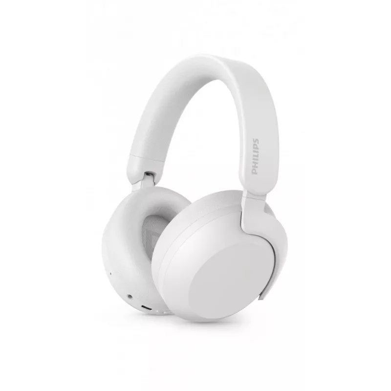 Philips TAH8000EWT/00 Kopfhörer/Headset Kabellos Kopfband Anrufe/Musik USB Typ-C Bluetooth Weiß