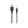 Gembird 1,8 m USB 2.0 A/Mini-USB M USB-Kabel USB A Mini-USB B Schwarz