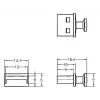 Buchsen-Schutzkappe USB Typ-A DeLOCK 64009