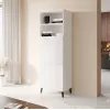 Schrank ABETO 60x40x176.5 cm weiß/glänzend weiß