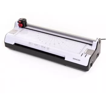 Bürolaminiergerät SENCOR SLA 230 A4, kompatibel mit A4-Blättern, Folienstärkebereich 2x75–2x125 mm