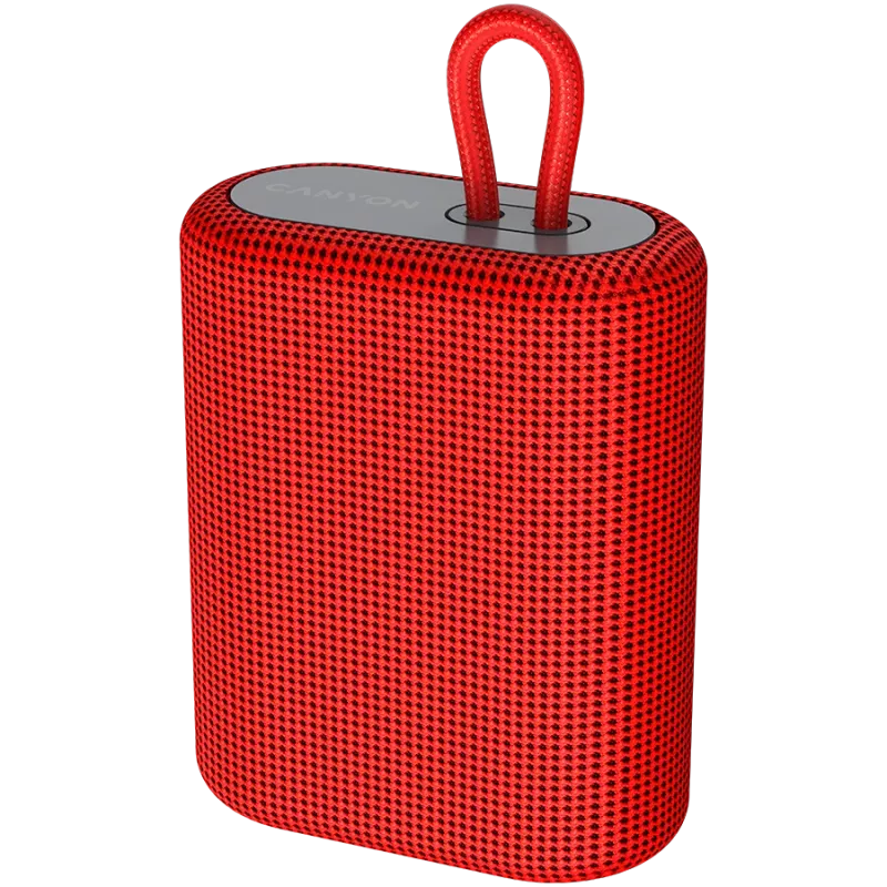 Canyon Bluetooth-Lautsprecher BSP-4 TF-Reader/USB-C/5W rot Einzelhandel