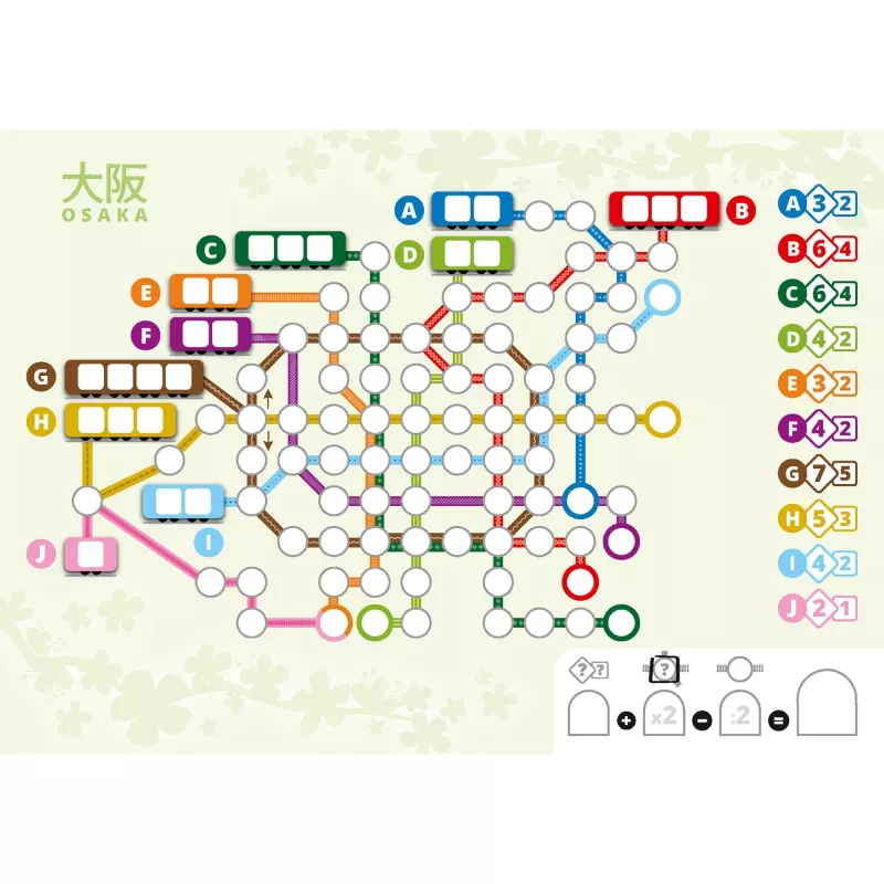 Voll verplant - Zusatzblock Japan, Brettspiel