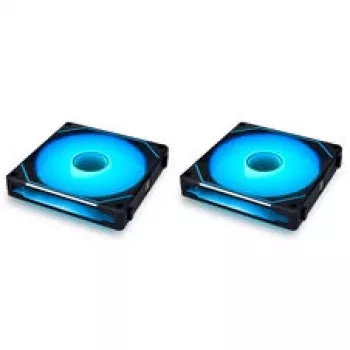 LIAN LI UNI FAN SL-INF 140 ARGB Reverse Blade PWM 4-Pack, Schwarz