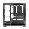 PC-Gehäuse MODECOM Volcano Stellar NF ATX Midi Tower, gehärtetes Glas, schwarz, unterstützt ATX/micro ATX, GPU bis 420 mm, CPU-Kühler 175 mm