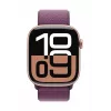 Watch Series 10 GPS 42 mm Roségold Aluminiumgehäuse mit Pflaumen-Sportloop