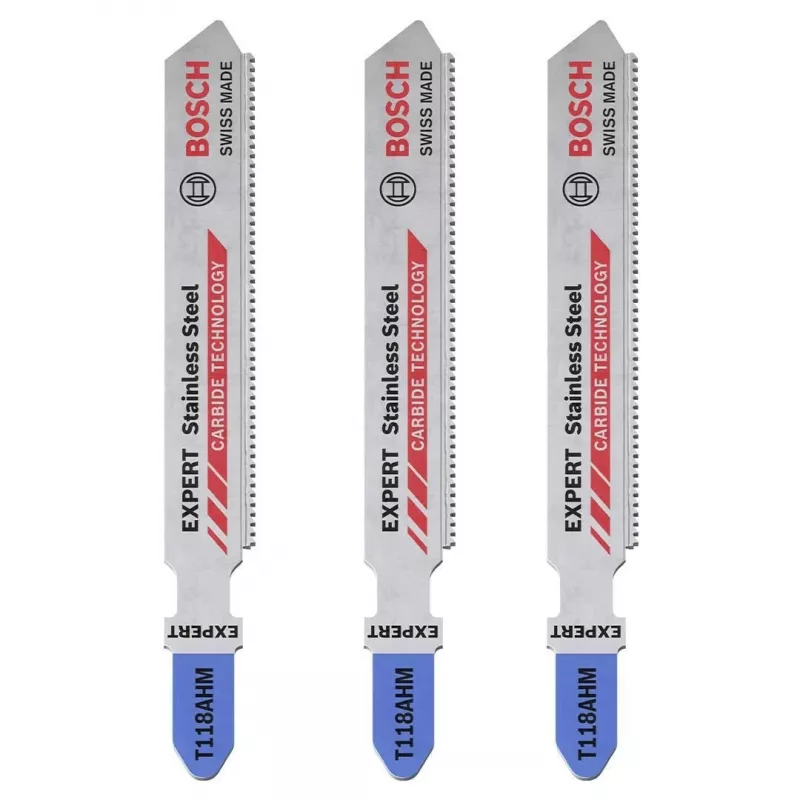 Bosch 2 608 900 561 Stichsägen-/Säbelsägen-/Reziprosägenblatt Stichsägenblatt Carbide 3 Stk.