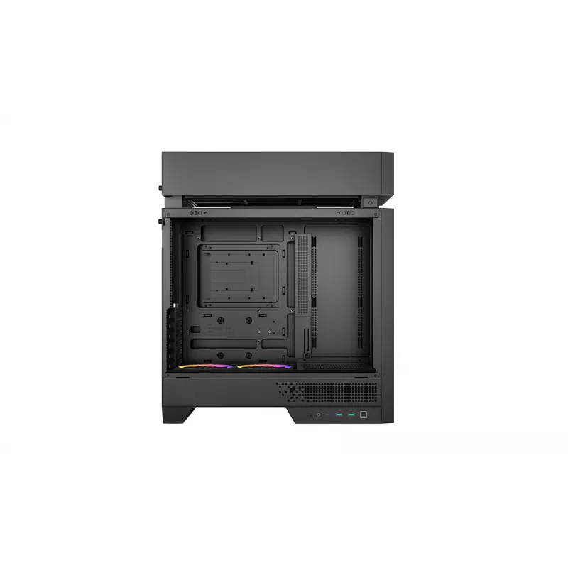 PC-Gehäuse DeepCool CL660 Schwarz — ATX/Micro-ATX/Mini-ITX, Temperglas, 2x3,5 Zoll + 1x2,5 Zoll, Vorne 140 mm, Oben/Hinten 120-140 mm