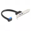 DeLOCK 83015 Interner USB 3.2 Gen 1 Adapter Schwarz 5 Gbit/s