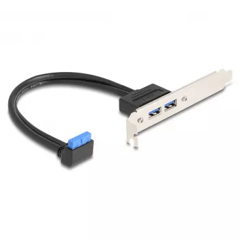 DeLOCK 83015 Interner USB 3.2 Gen 1 Adapter Schwarz 5 Gbit/s
