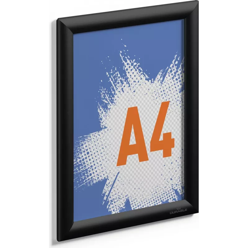 Einzelbilderrahmen Durable 479601 Schwarz Aluminium Kunststoff Polystyrol