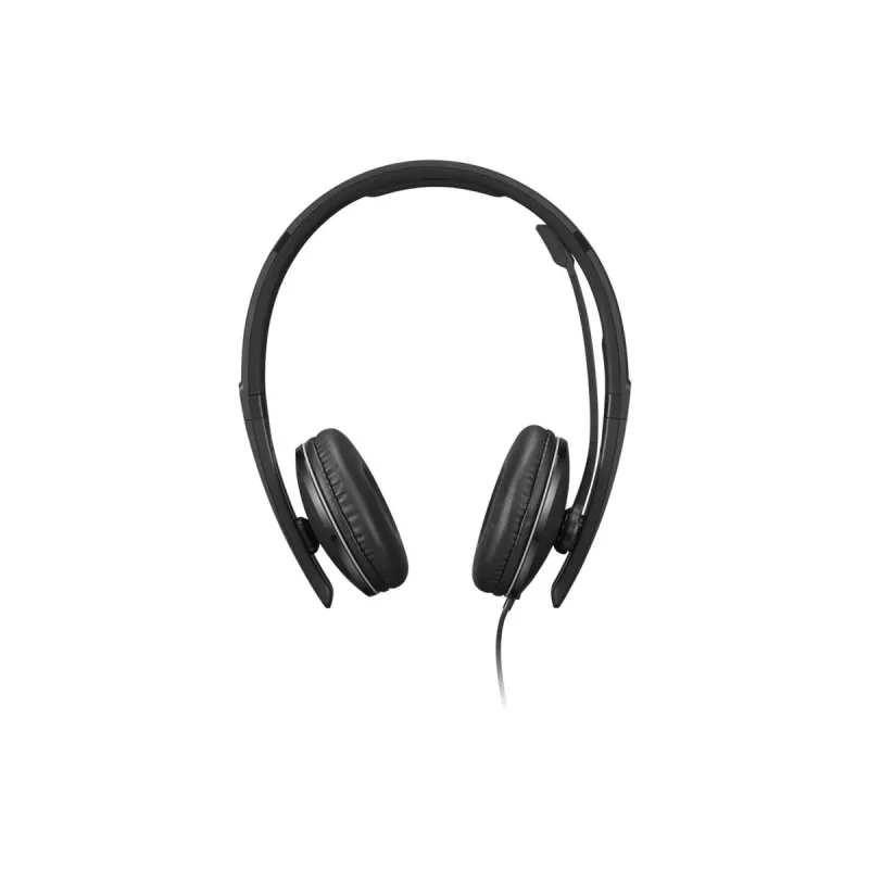 Lenovo 4XD1P83425 Kopfhörer/Headset Kabelgebunden Head-band Anrufe/Musik USB Typ-A Schwarz