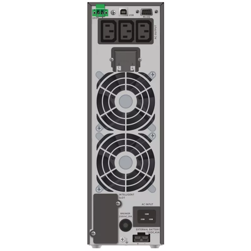 PowerWalker VFI 3000 TGS unterbrechungsfreie Stromversorgung (USV) Doppelwandlung (Online) 3 kVA 2700 W 3 AC-Ausgänge