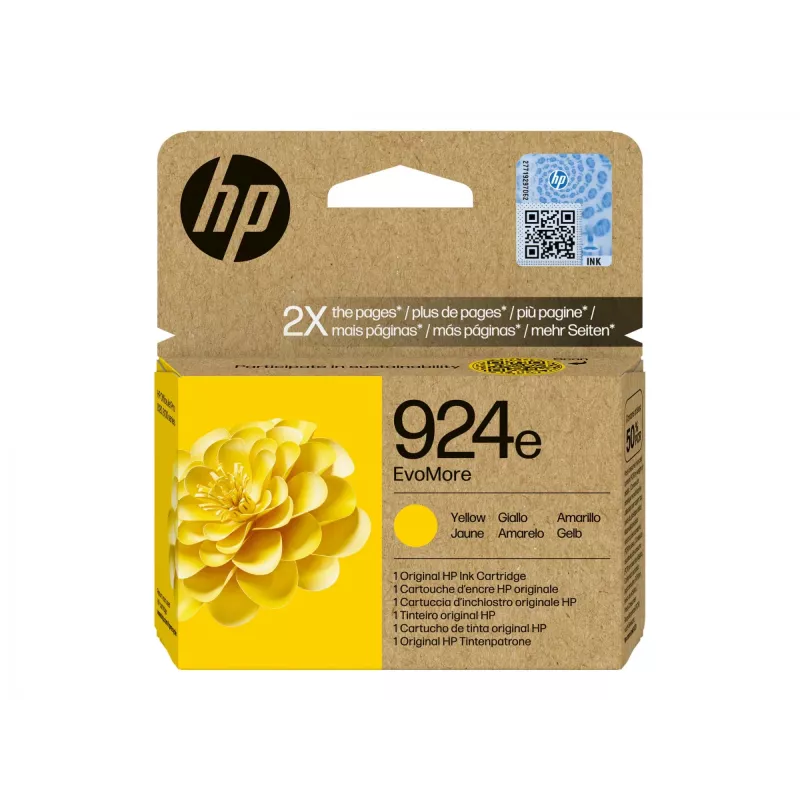HP 924e EvoMore Gelb Original Druckerpatrone