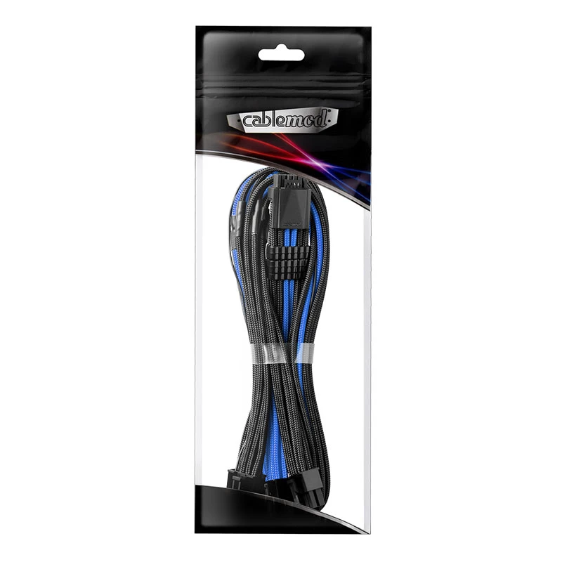 Netzteilkabel-Kit CableMod C-Series PRO ModMesh 12VHPWR StealthSense Schwarz/Blau gesleevt