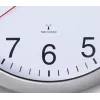 Jakob Maul GmbH MAUL Wanduhr MAULrun, Wand, Rund, Weiß, Kunststoff, AA, 1,5 V