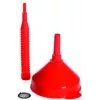 Trichter IWH Modell 3007 — Polyethylen, Durchmesser 195 mm, orange