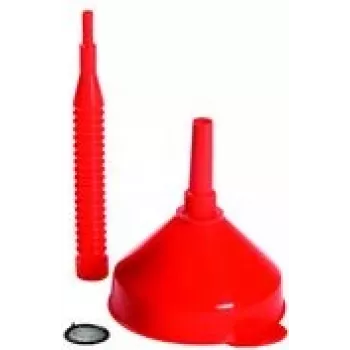 Trichter IWH Modell 3007 — Polyethylen, Durchmesser 195 mm, orange