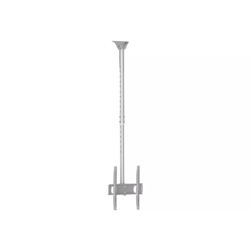 Sunne PL-C62 - Montageset (Deckenhalterung) - für Flachbildschirm - Stahl - Silber - Bildschirmgröße: 94-160 cm (37-63 inch)