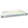 Lightwin LWL-Spleißbox, 48 Fasern, 24x DLC Multimode, 50/125µm OM3 Pigtail Spleißboxen (SPBOX 48G50 OM3 DLC)