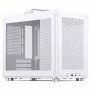 Jonsbo C6 MAX PC-Gehäuse, Mini-Gehäuse, Micro-ATX, Hartglas - Weiß