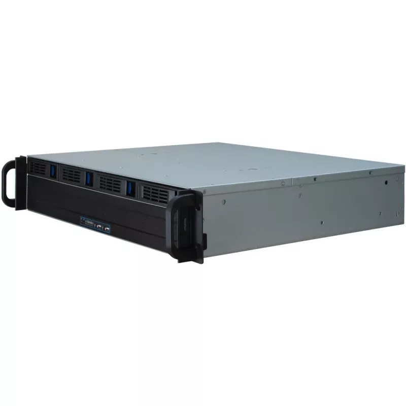 Inter-Tech IPC 2U-2404S - Rack - einbaufähig - 2U - micro ATX