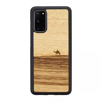 Smartphone-Hülle Man and Wood Galaxy S20 Terra Schwarz – Schutzcover für Samsung Galaxy S20