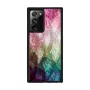 Schutzhülle iKins für Samsung Galaxy Note 20 Ultra – Water Flower Design, Schwarz