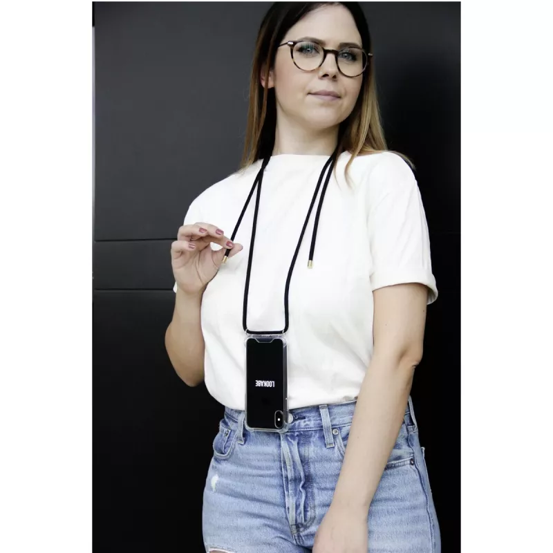 Cover Coros LOO005 iPhone XS Max 16,5 cm (6,5 Zoll) Schwarz Transparent