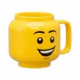 Keramikbecher Room Copenhagen LEGO Happy Boy Small Gelb 40460806 — kleine Keramiktasse, LEGO Design