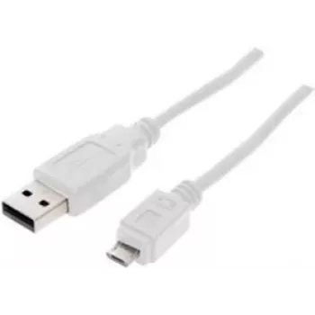 USB-Kabel ShiverPeaks BS77180-W 0,5 m USB 2.0 Micro-USB B Weiß