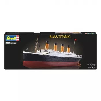 Plastikmodellbauschiff RMS Titanic EC Mehrfarbig 1:600