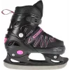 Nils Extreme NH11912 A 2IN1 Skates SCHWARZ/PINK GR. S (31-34) mit austauschbaren Hockeyskates