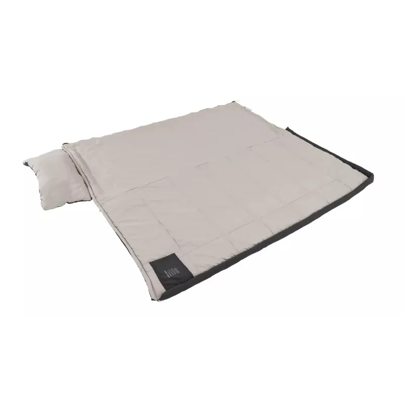 Schlafsack Outwell Contour Prime Erwachsener rechteckig 850×2200 mm Polyester Dunkelgrau