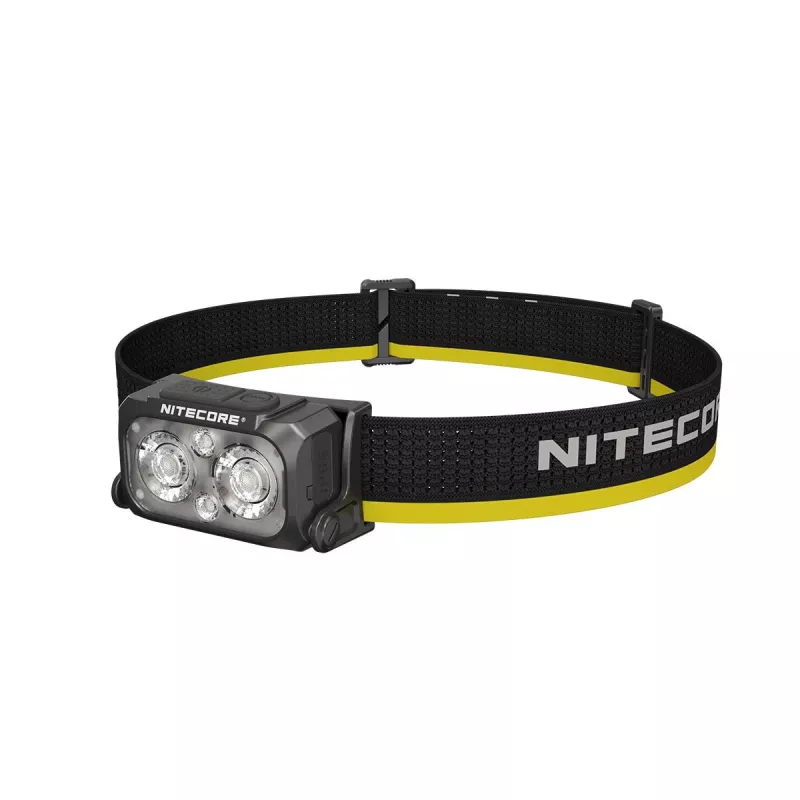 Stirnlampe Nitecore NU25 MCT — wiederaufladbare Stirnlampe, bis zu 400 Lumen, kompakte freihändige Beleuchtung